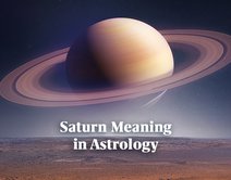 Saturn Meaning in Astrology